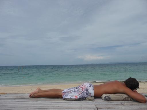 Tom at Bounty Island