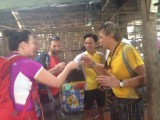 Snake Rice wine, proost!