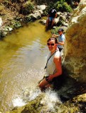Waterval naar beneden klauteren
