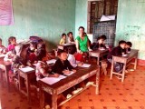 Sarah weer in de klas