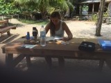 Tja duiken is hard studeren ook voor Tereza