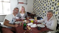 Jaap en Charlotte op bezoek