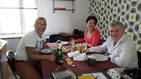 Jaap en Charlotte op bezoek