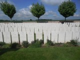 Een van de vele Engelse kerkhoven (1914-1918)