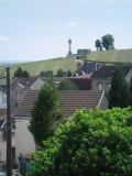 De vuurtoren in de Champagne velden