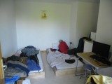onze avond slaapplaats, weer iets geheel anders