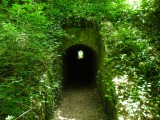 Door een tunnel
