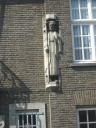 Jacobus aan de gevel bij de pastoor in Gent
