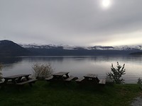 Uitzicht over Hardangerfjord