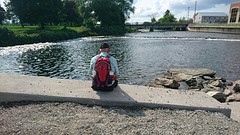 Onze eerste wandeling om op te warmen
