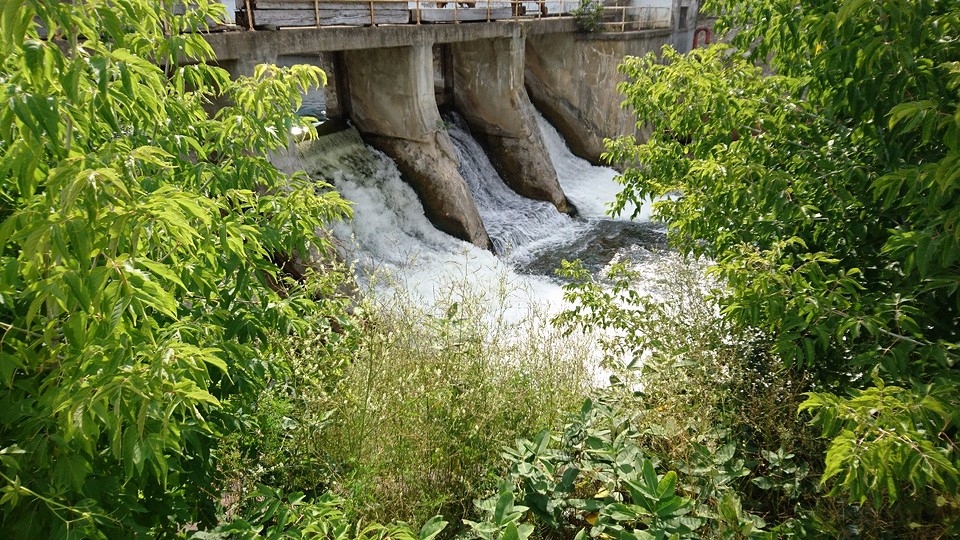 Ja ja daarom gingen we naar Smiths Falls voor de watervallen.. Die al 200 jaar geleden weg zijn haha