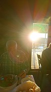 Met de zon op ons bolletje pracht