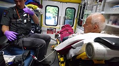 Onze rit met de ambulance ongeloof.....