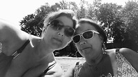 Met Qwendoline bij the lake