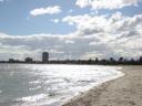 het strand