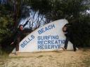 Bells beach met Darren