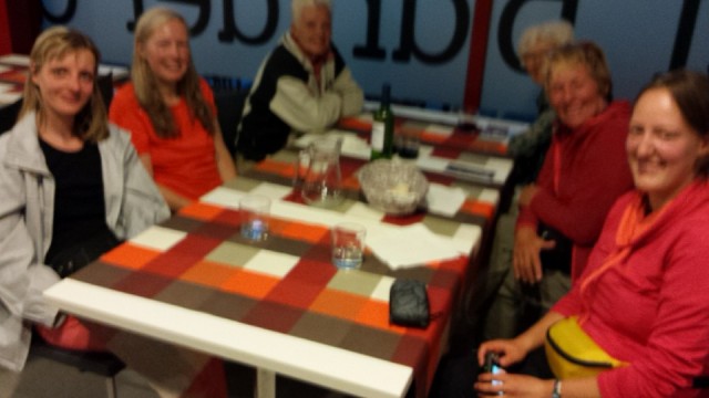 diner met Sabrina, Gaby and Nelli Hungary