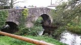 de brug naar Melide