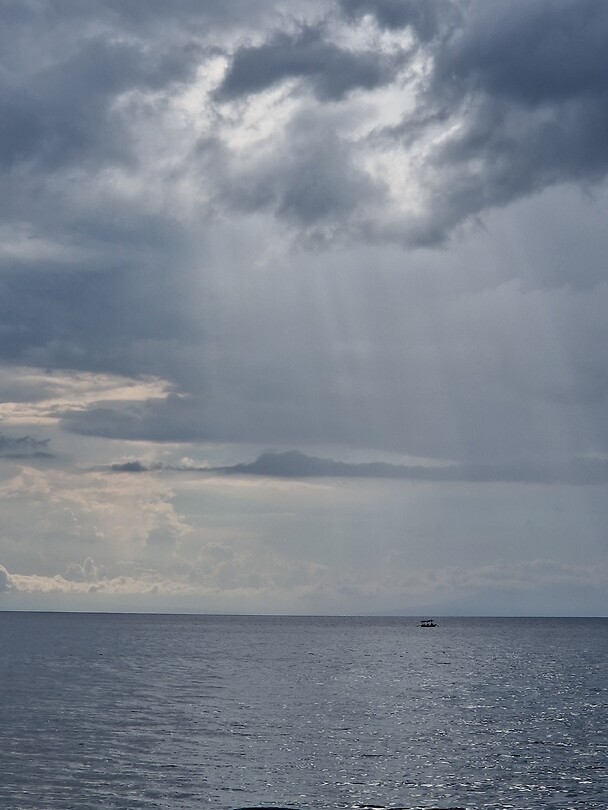 Uitzicht op zee