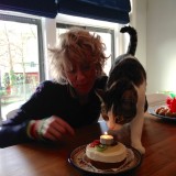 Gosert 1 jaar bij ons: taart!
