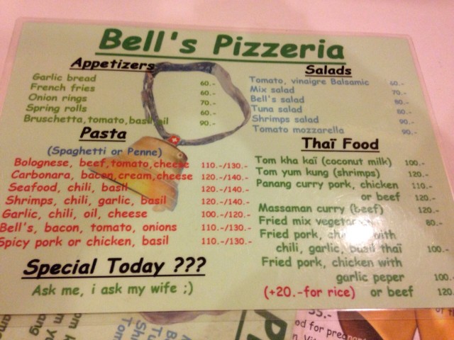 What's special today???