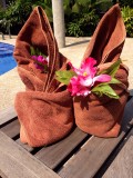Zelfs de planten worden in de watten gelegd