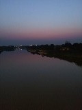 Zonsopkomst 06:15 am, vanaf 'Chiang Rai Golden Bridge'