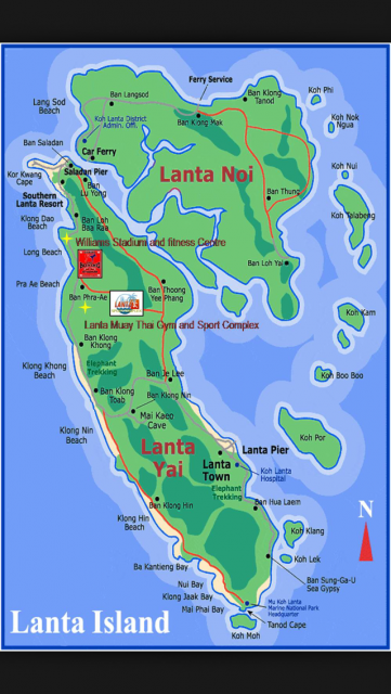 Koh Lanta in kaart: vanavond plan trekken voor komende dagen