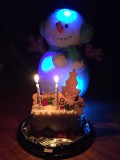 Kersttaart voor Bud en Bello