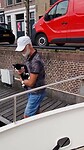 Heibel op de steiger