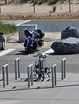 Twee eenzame fietsen