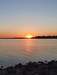 Mooi, de zonsondergang.
