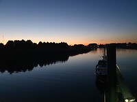 De avond valt ...