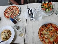 Pizza en pasta