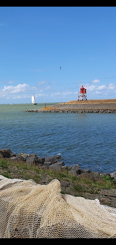 Vuurtoren rood