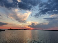 Toch de zon nog zichtbaar