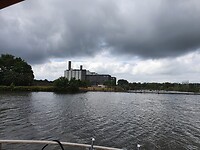 Donkere wolken pakken samen