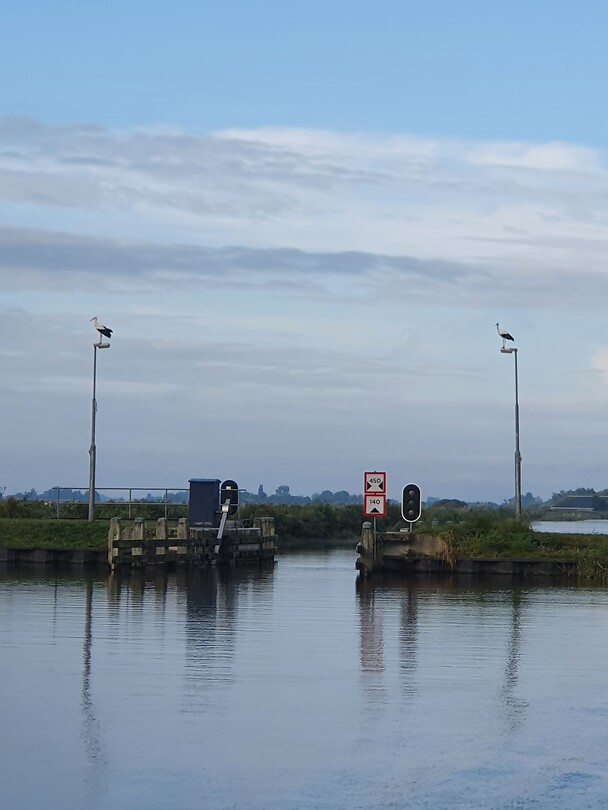 Wachters op de sluis