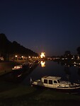 Dokkum bij nacht