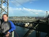 On top of the harbour bridge