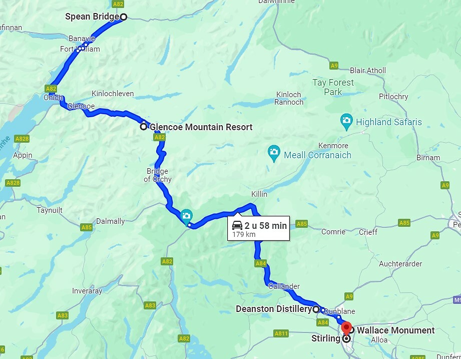 25-08-2024 Spean Bridge - Stirling