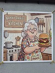 We hebben vanmiddag ook bij oma Annie geluncht