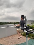 sporten met een view
