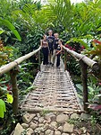 wandelen over de plantage