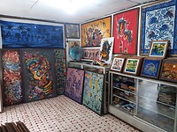 Batik schilderijen