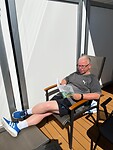 Cooling down na het sporten.
