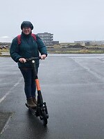 Zelfs in de regen best leuk.