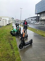 Overal kom je ze tegen die stepjes.