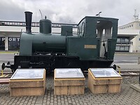 Enige trein in IJsland.