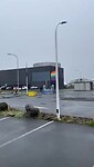 Steppen in de rain.